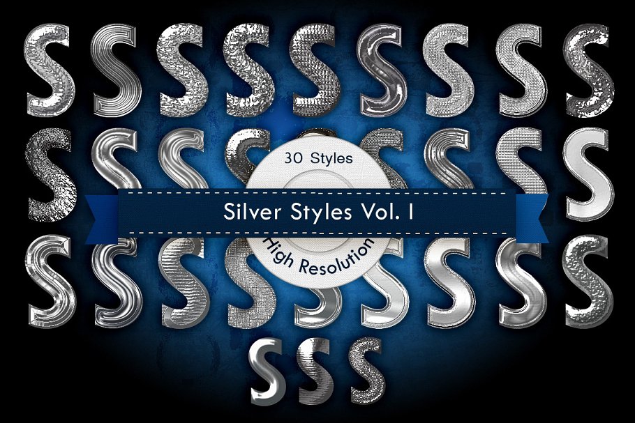 Download Silver Photoshop Layer Styles
