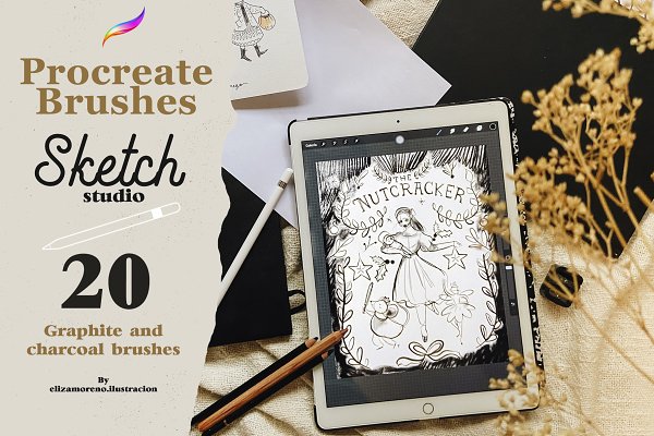Download Sketch Studio Brushes for procreate
