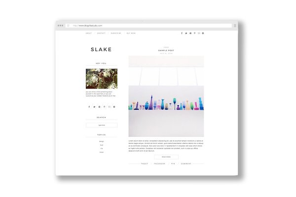 Download slake / a portfolio + blog