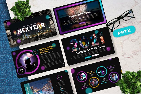 Download Nexyear - New Year Powerpoint