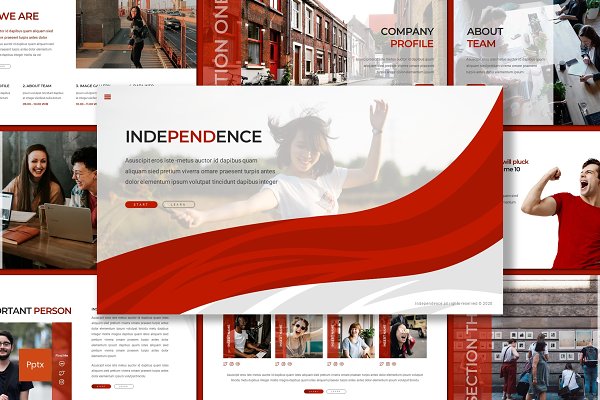 Download Independence - Powerpoint Template