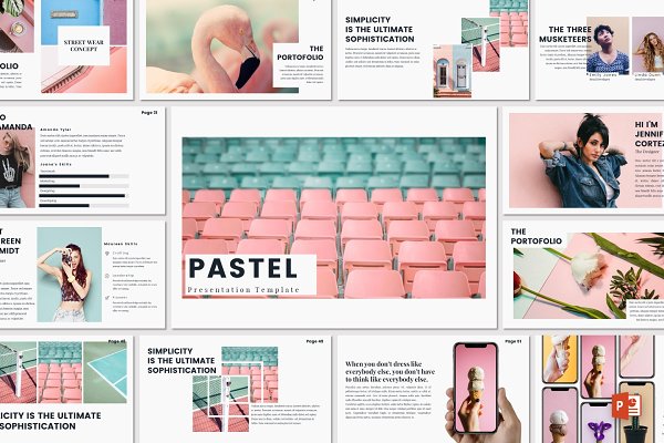 Download PASTEL - Powerpoint Template
