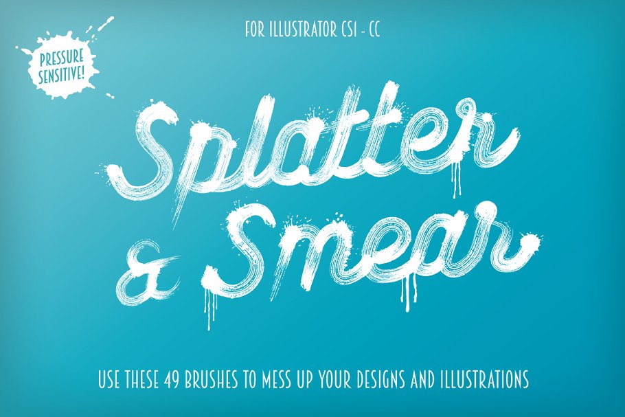Download Splatter & Smear Brushes
