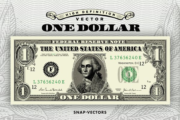 Download Vector One Dollar