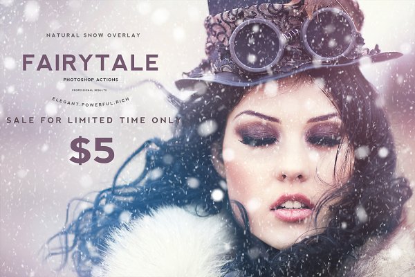 Download Natural Snow Overlays Photoshop SALE