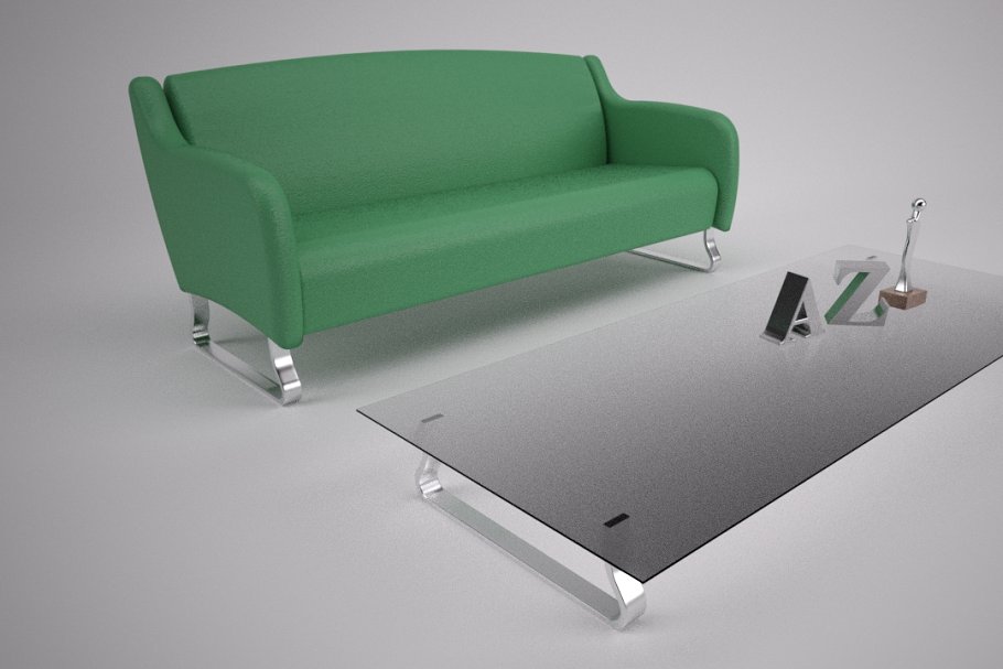 Download Sofa No.3 With coffee table
