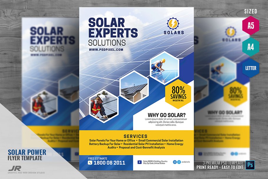 Download Solar Energy Promotional Flyer