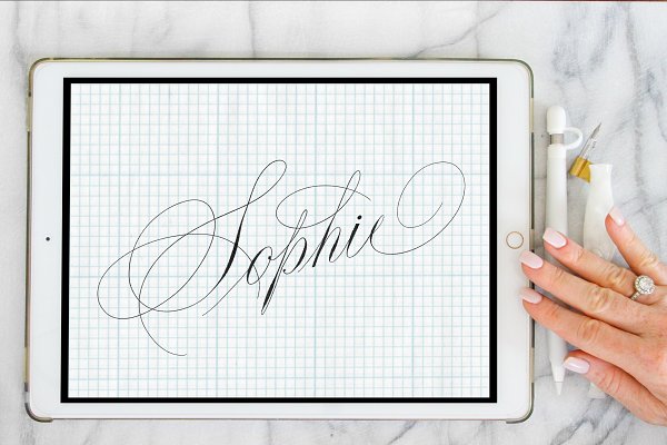 Download Procreate Calligraphy Brush Sophie