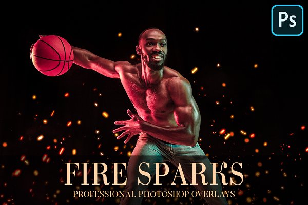 Download Fire Sparks Overlays Photoshop