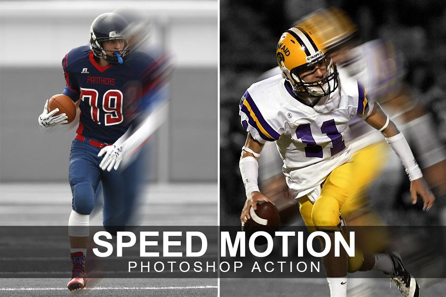 Download Speed Motion Photoshop Action