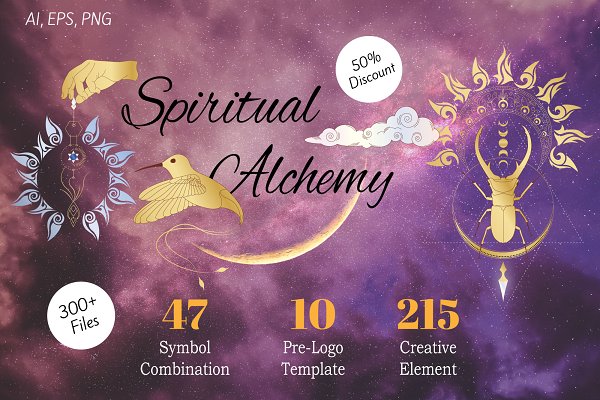 Download Spiritual Alchemy Symbol and Element
