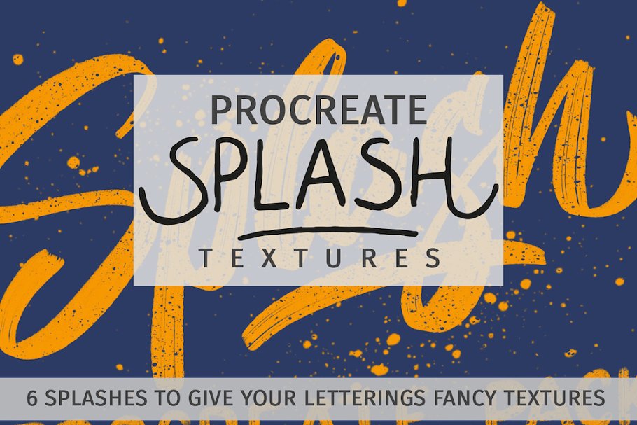 Download Splash Textures for Procreate App
