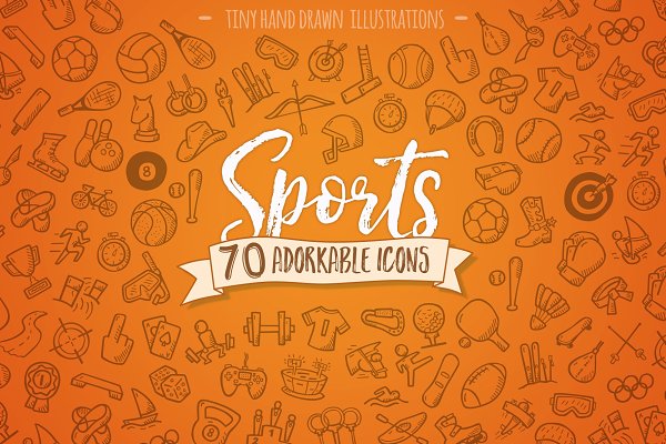 Download Sports - Hand Drawn Icons