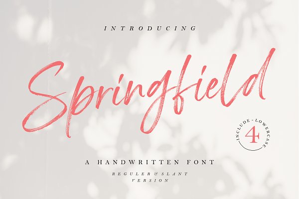 Download Springfield | Handwritten Font