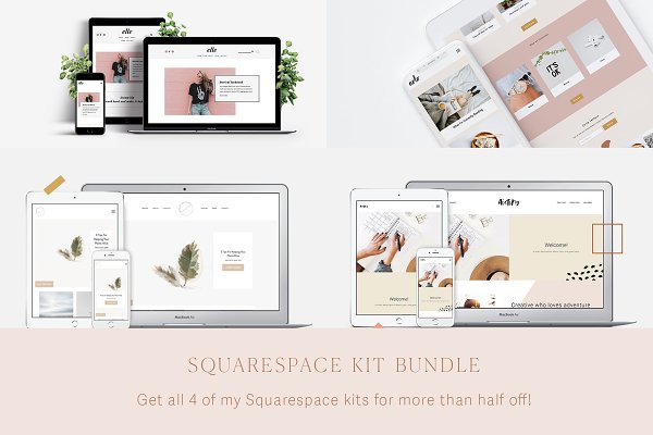 Download SALE! Squarespace Kit Bundle