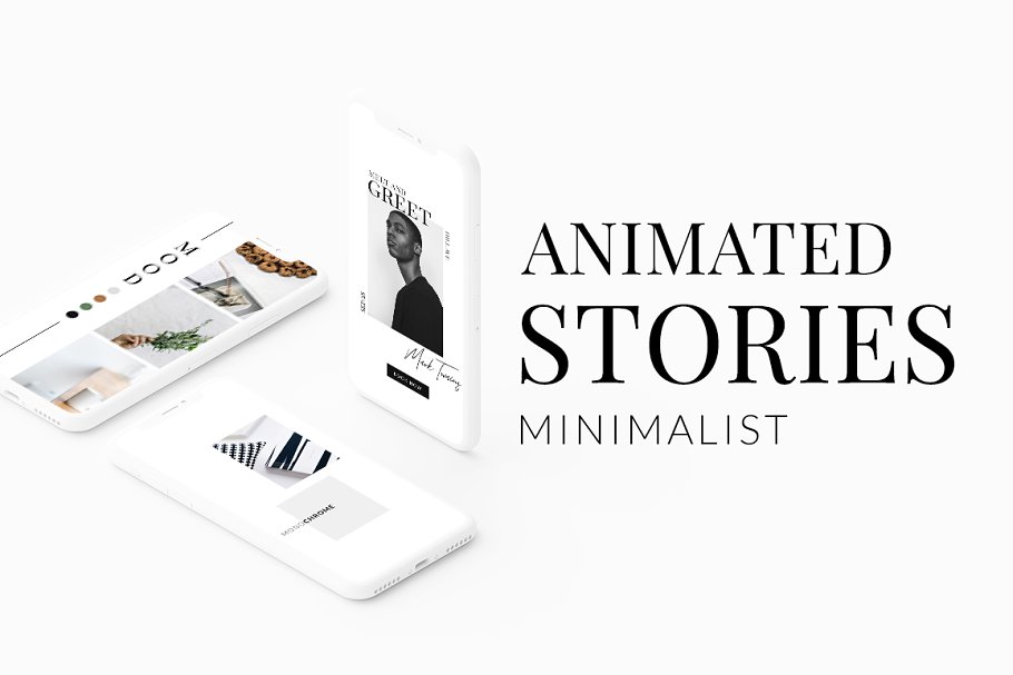 Download ANIMATED Instagram Minimalist Story