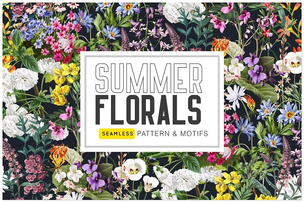 Download Summer florals! Pattern & Motifs
