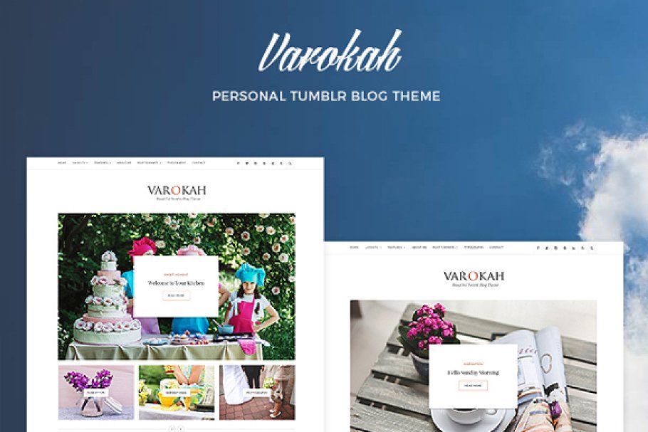 Download Varokah - Personal Tumblr Blog Theme