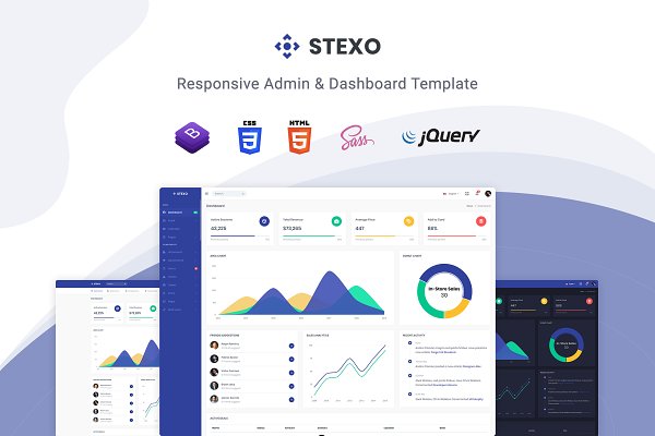 Download Stexo - Admin & Dashboard Template