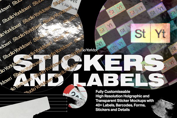 Download Stickers and Labels Collection