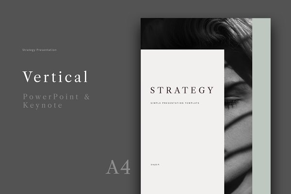 Download Strategy Vertical Template