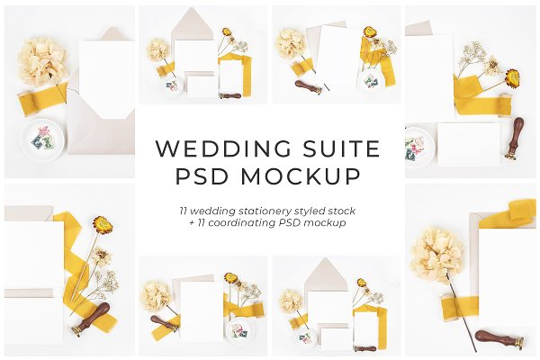 Download Wedding Suite Mockup Pack