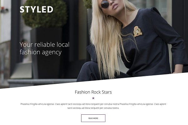 Download Styled - Fashion Agency & Shop Theme