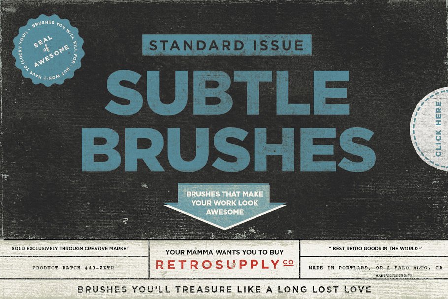 Download Standard Issue Subtle Brushes for Ps