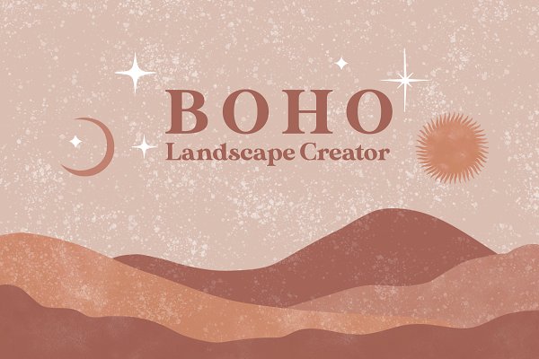 Download Boho Landscape Art Creator Photoshop