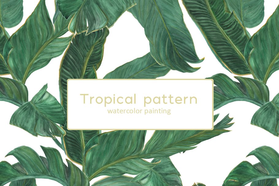 Download Palm tree leaves patterns