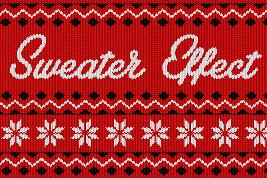 Download Christmas Sweater Effect
