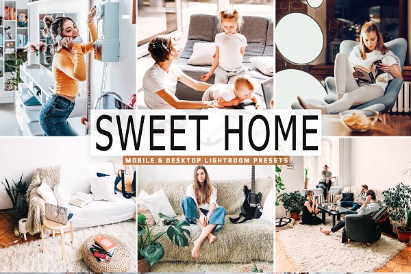 Download Sweet Home Lightroom Presets Pack