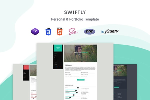 Download Swiftly - Personal & Portfolio Theme