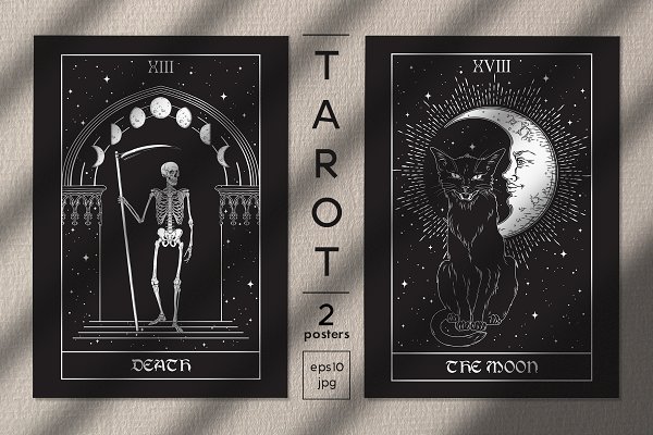 Download Tarot 2 Poster Designs + BONUS
