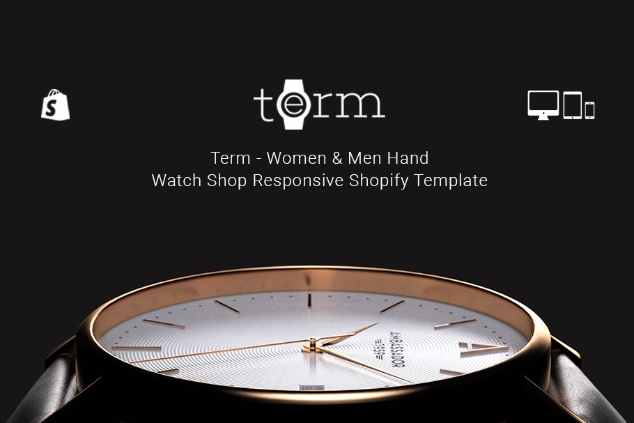 Download Term Watch Shop Shopify Template