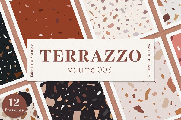 Download Terrazzo Seamless Patterns Vol. 003