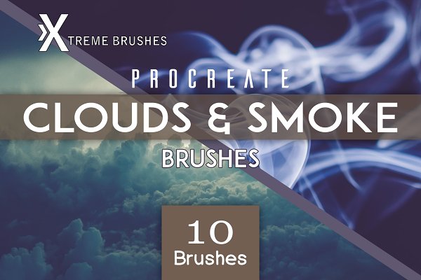 Download Procreate Clouds & Smoke Brushes