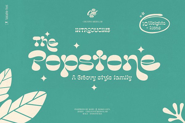 Download Popstone - Groovy Variable Font