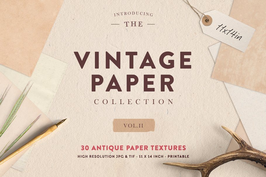 Download Vintage Paper Textures Vol.02