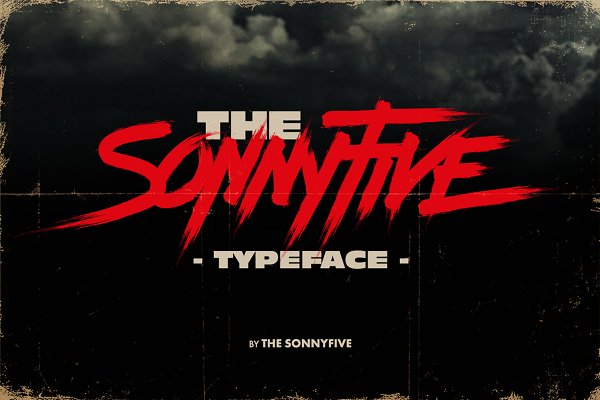 Download THE SONNYFIVE typeface