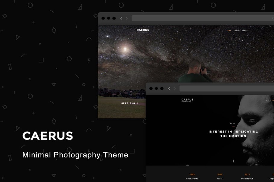 Download Caerus - Theme For Photographers