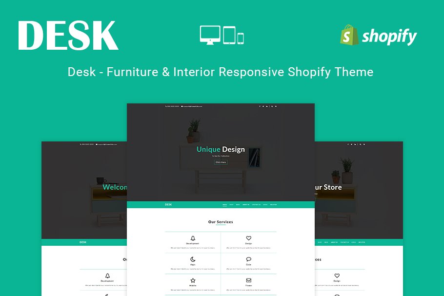 Download Desk Furniture Shopify Theme
