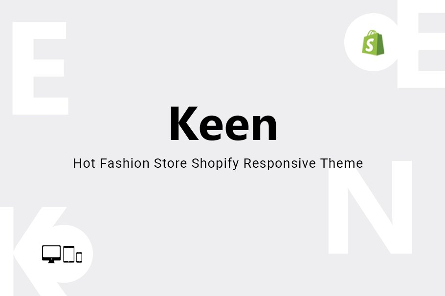 Download Keen Shopify Responsive Theme