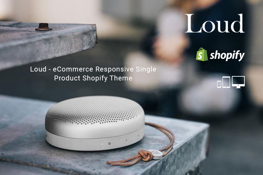 Download Loud – Single Product Shopify Theme