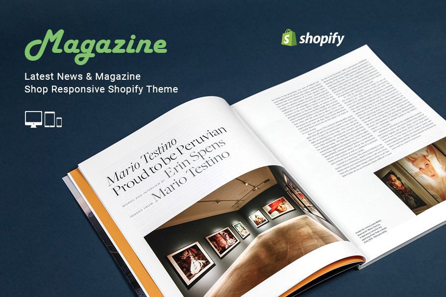 Download Magazine Responsive shopify Theme