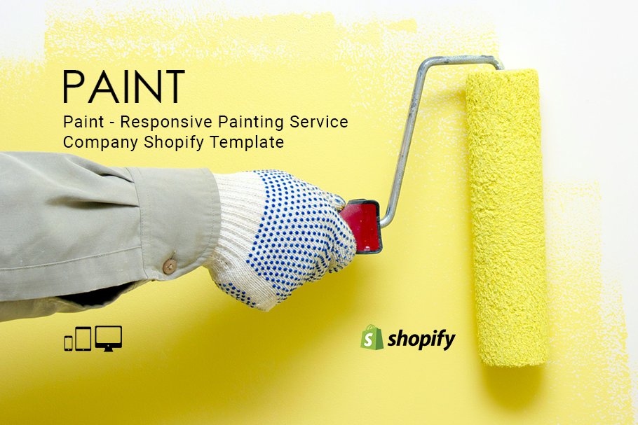 Download Paint Service Shopify Theme