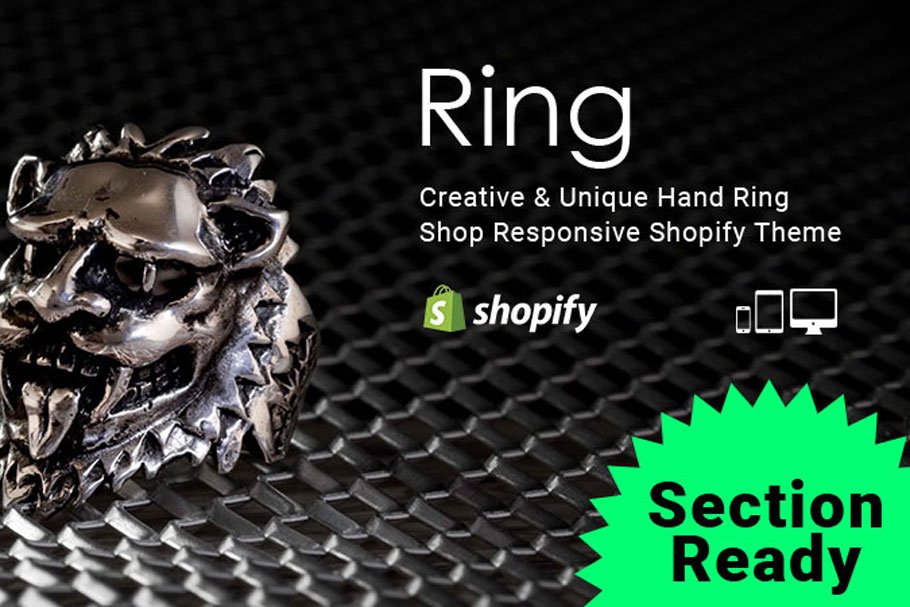 Download Ring- Parallax Section Shopify Theme