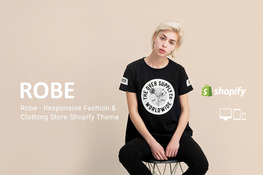 Download Robe Fashion Clothing Shopify Theme