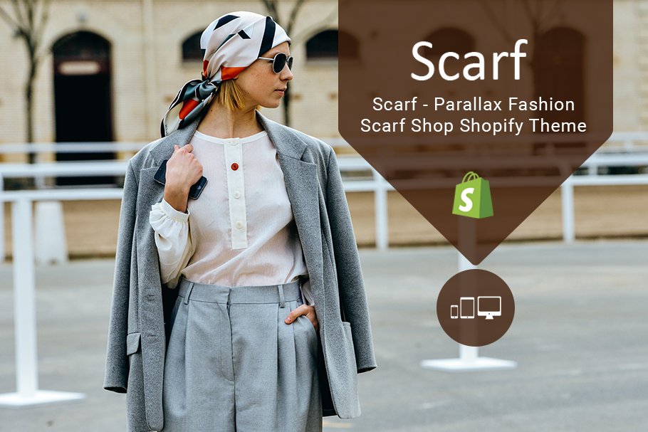 Download Scarf Fashion Shopify Theme Template