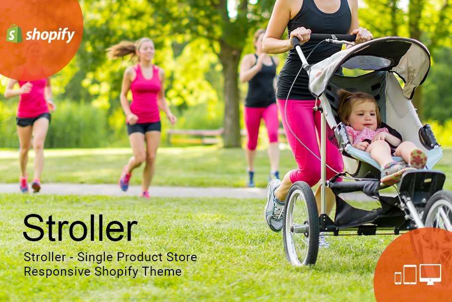 Download Stroller Single Item Shopify Theme